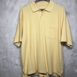 [L.L. Bean] *Like New* Yellow Polo Shirt